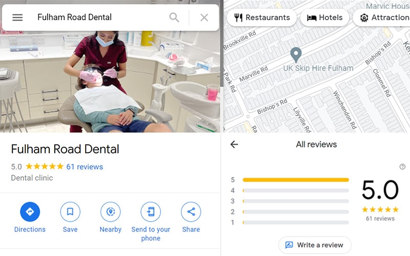 Fulham Dentist Near Me