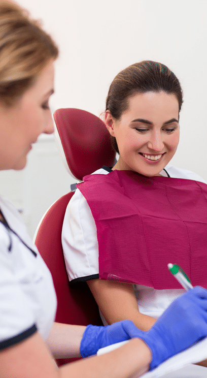 A specialist wisdom tooth extraction dentist in at our Fulham clinic.