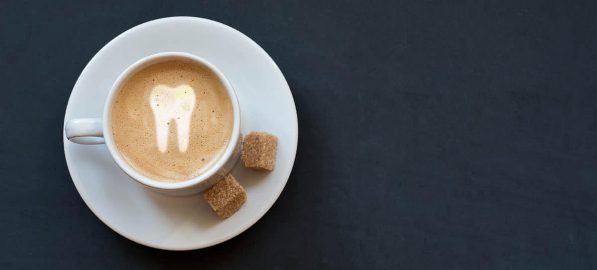 protecting teeth from coffee