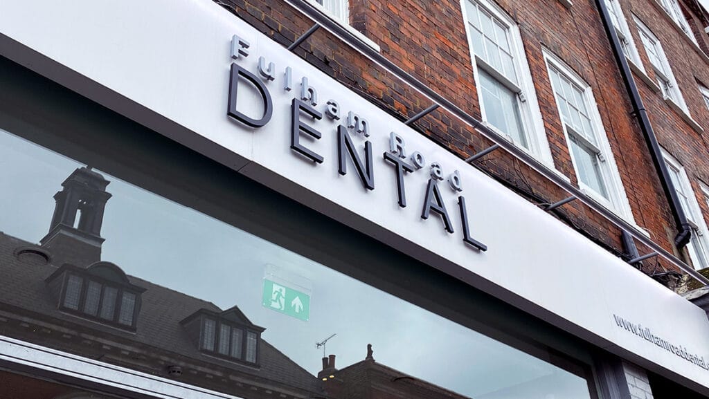 Front of Fulham Road Dental