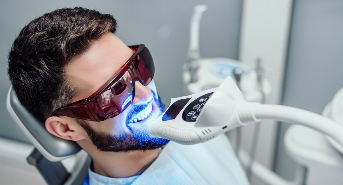 The whitening process The whitening process
